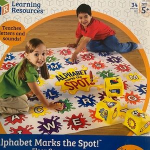 Alphabet Marks the Spot Learning Resources Game